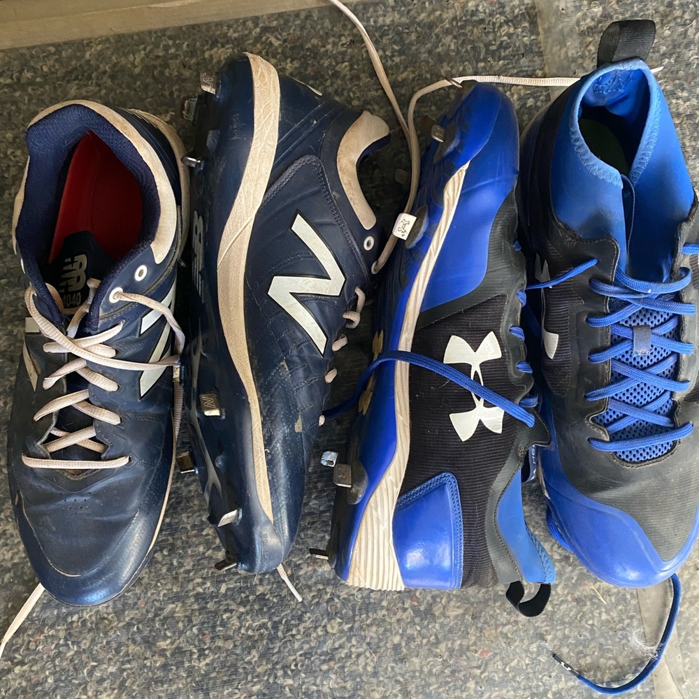 Baseball cleats. Size 13 $10 a piece